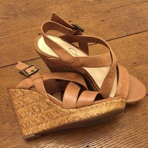 JESSICA SIMPSON WEDGE SANDALS